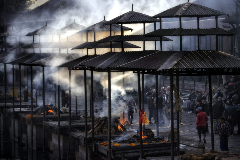 Hindu cremation ceremony