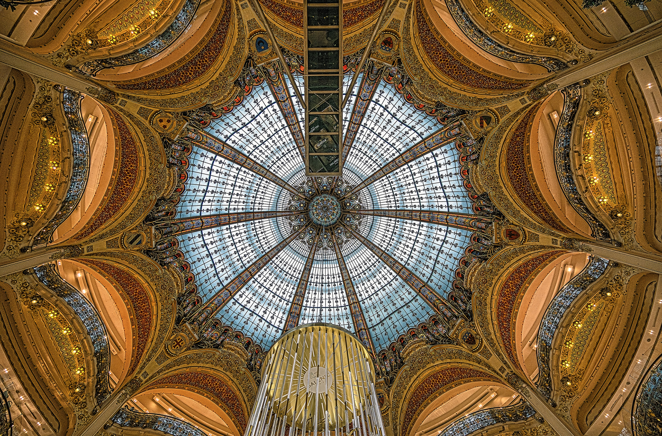 Galeries Lafayette Ceiling