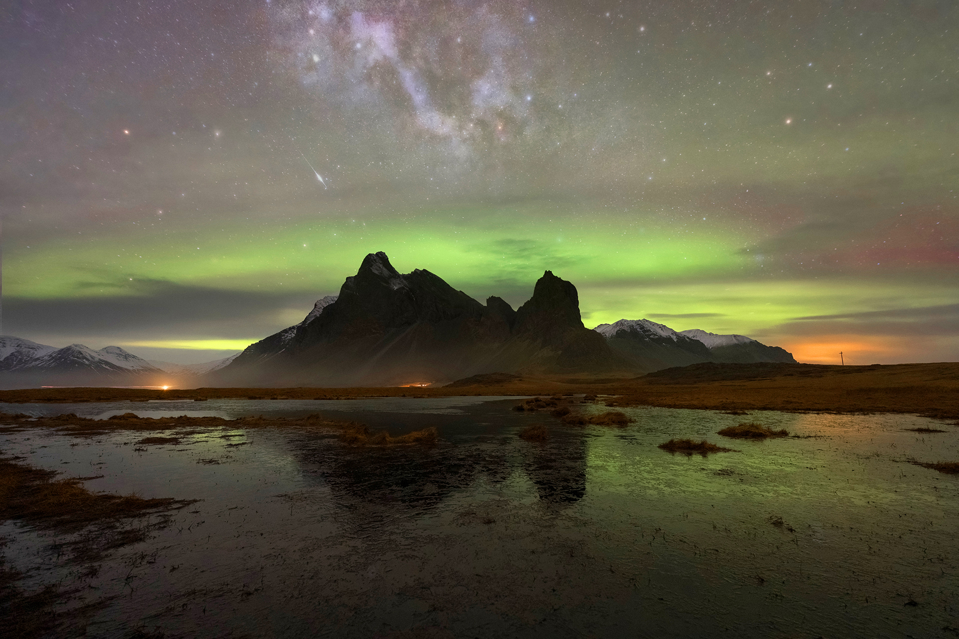 The dancing sky