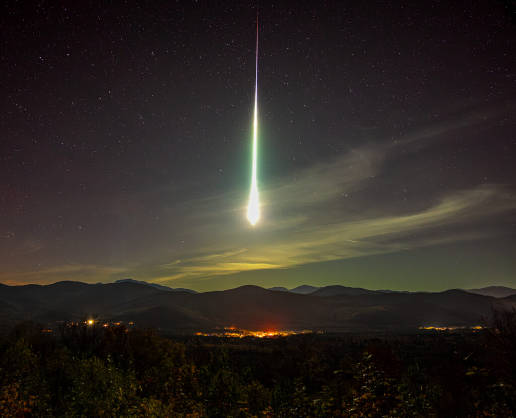 White Mountains Meteor