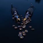 lanterns Nhu Y river