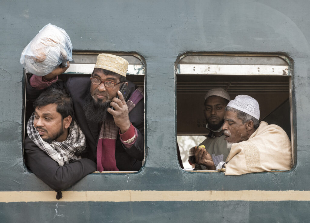 Toji train station in Dhaka