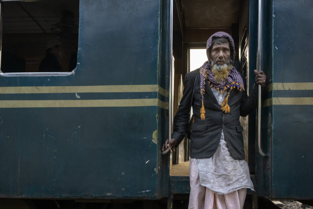 Toji train station in Dhaka