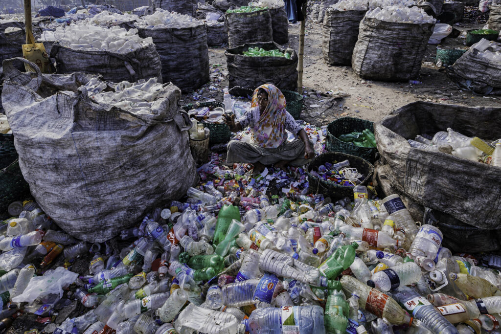 Plastic waste collection