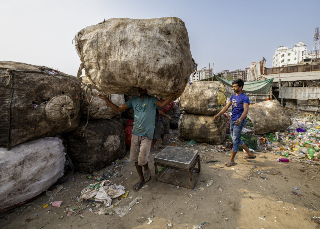 Plastic waste collection