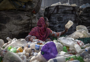 Plastic waste collection