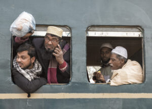 Toji train station in Dhaka