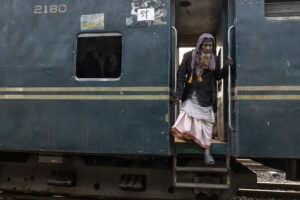 Toji train station in Dhaka