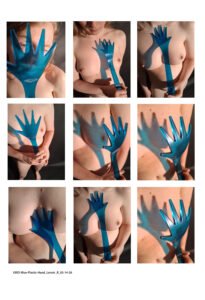 3 x 3 Grid Images of Lenoir nude in the studio