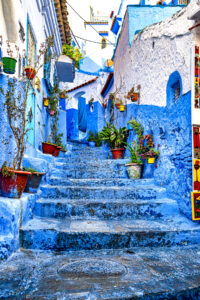 Stairs of Chefchaouen