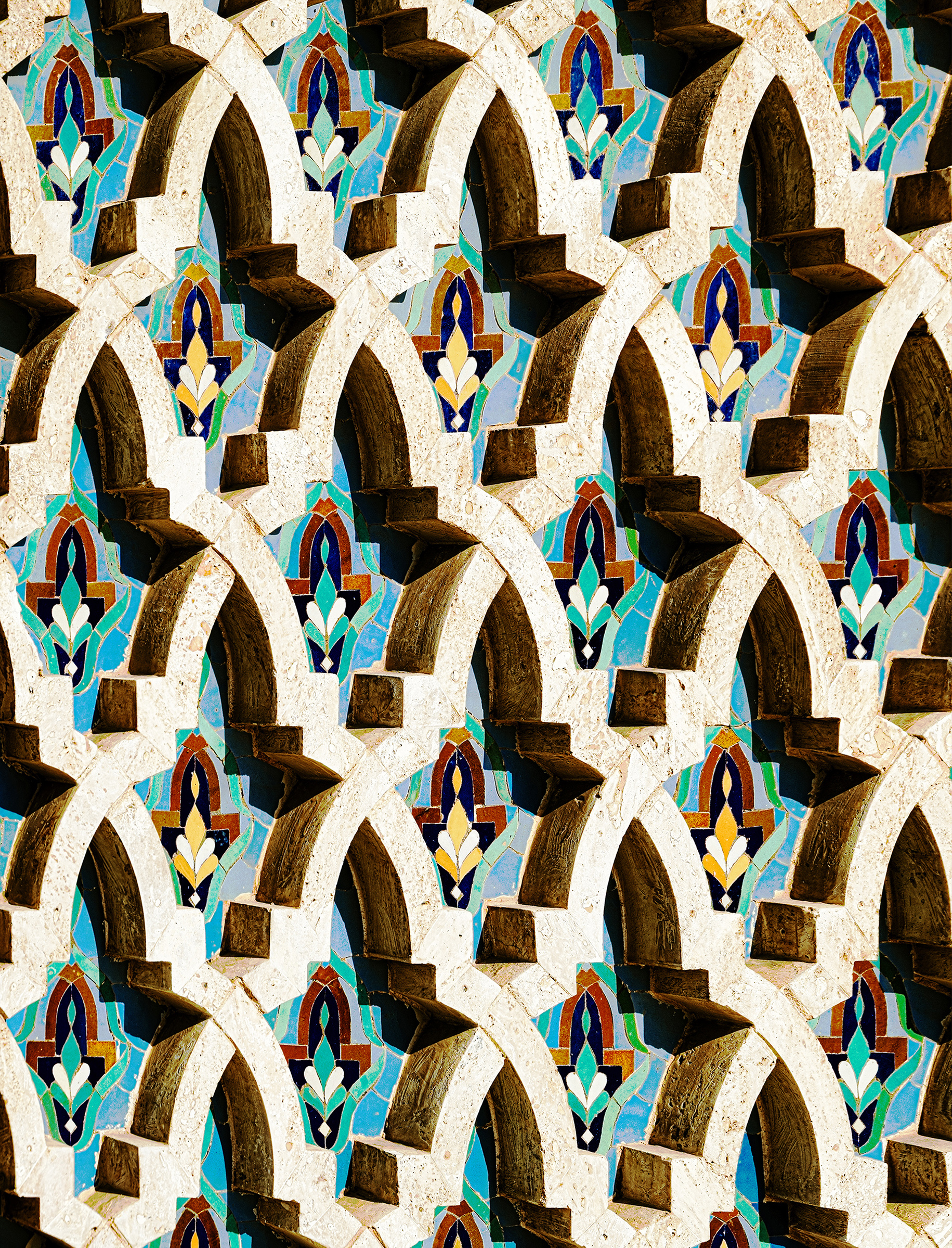 Hassan II Mosque Patterns